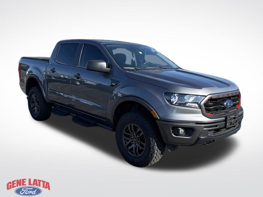 Gray Metallic 2023 Ford Ranger Pickup Truck Four-Wheel Drive Automatic