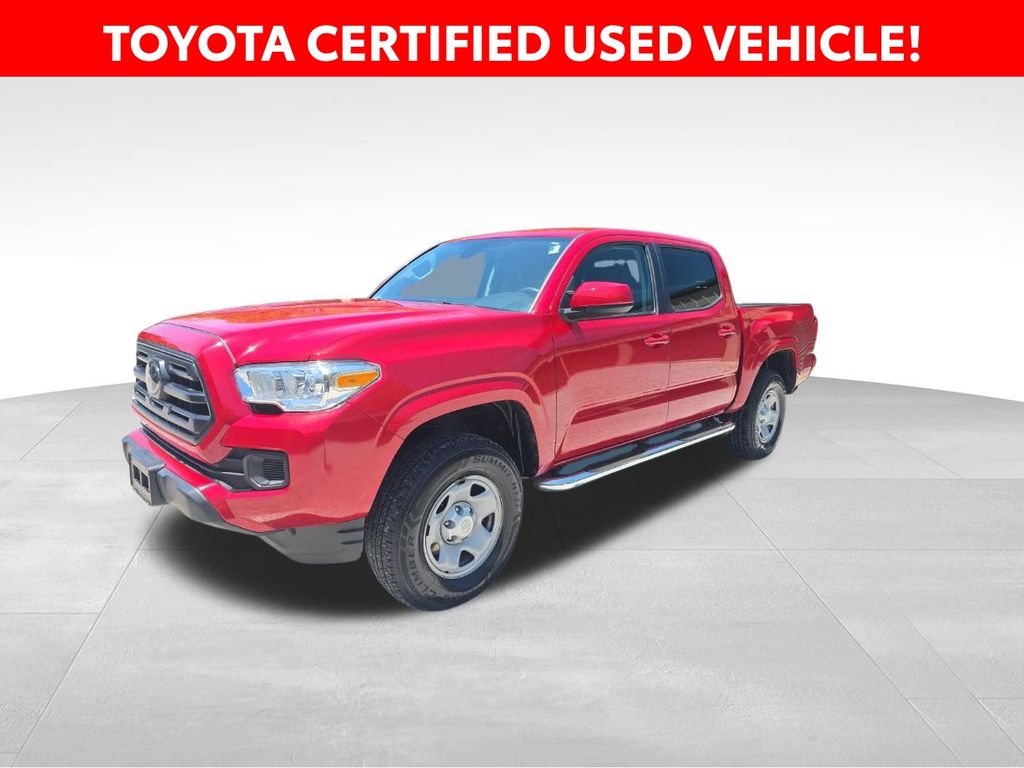 Barcelona Red Metallic 2019 Toyota Tacoma Pickup Truck Four-Wheel Drive 6-Speed Automatic