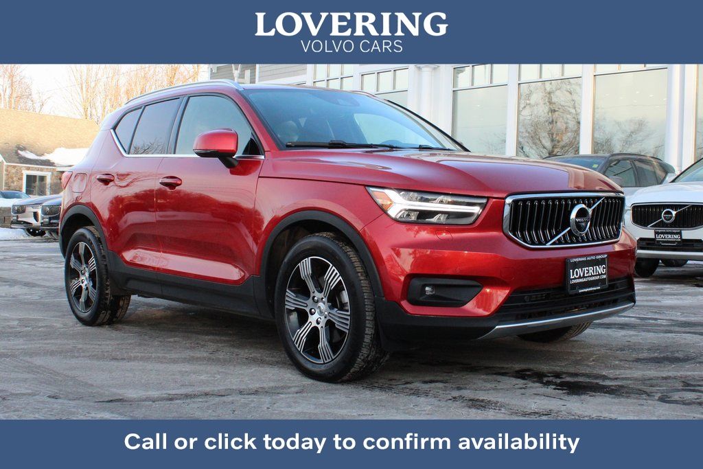 Fusion Red Metallic 2022 Volvo XC40 T5 Inscription AWD SUV / Crossover All-Wheel Drive Automatic