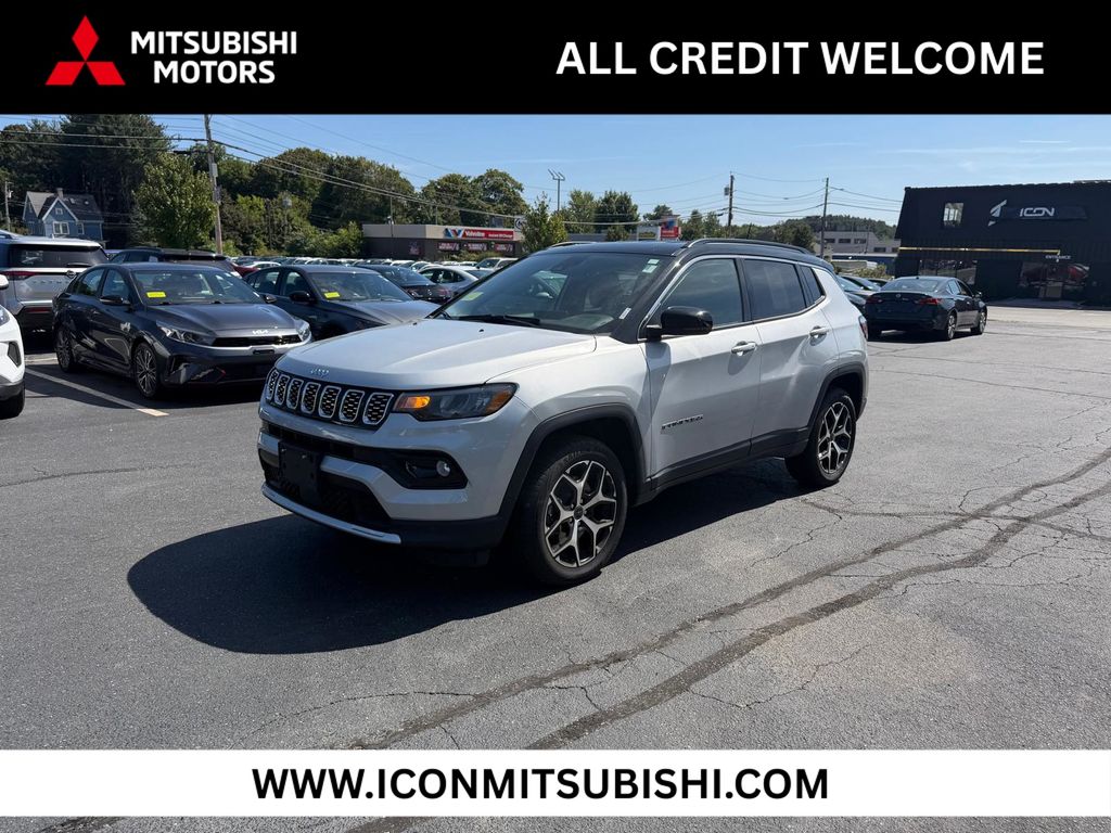 Silver Zynith Metallic Clearcoat 2025 Jeep Compass SUV / Crossover Four-Wheel Drive 8-Speed Automatic