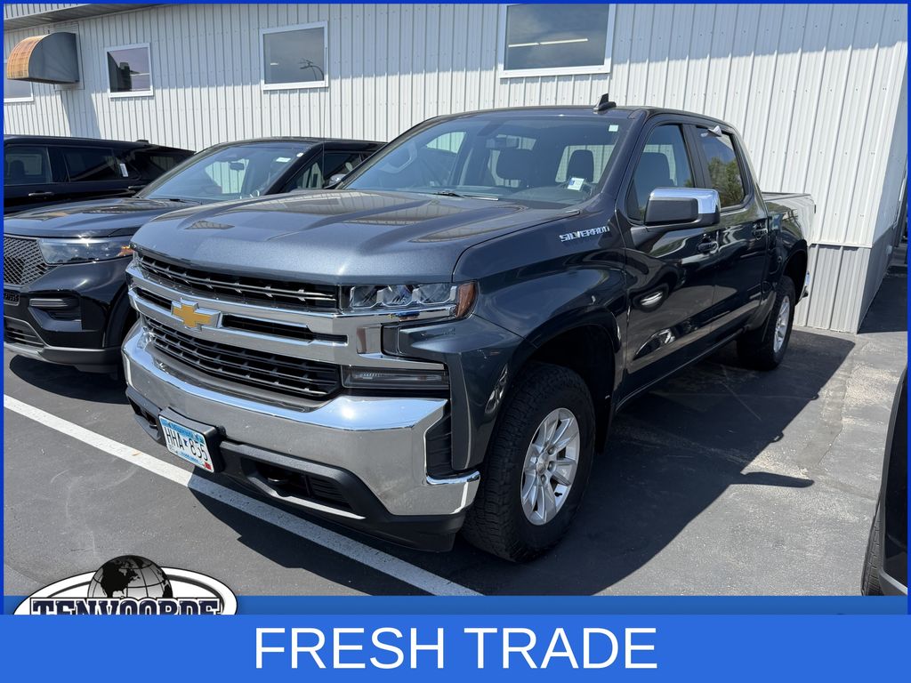 Shadow Gray Metallic 2022 Chevrolet Silverado 1500 Pickup Truck Four-Wheel Drive 8-Speed Automatic