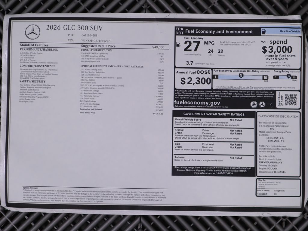 Thumbnail: 2026 Mercedes-Benz GLC - 9