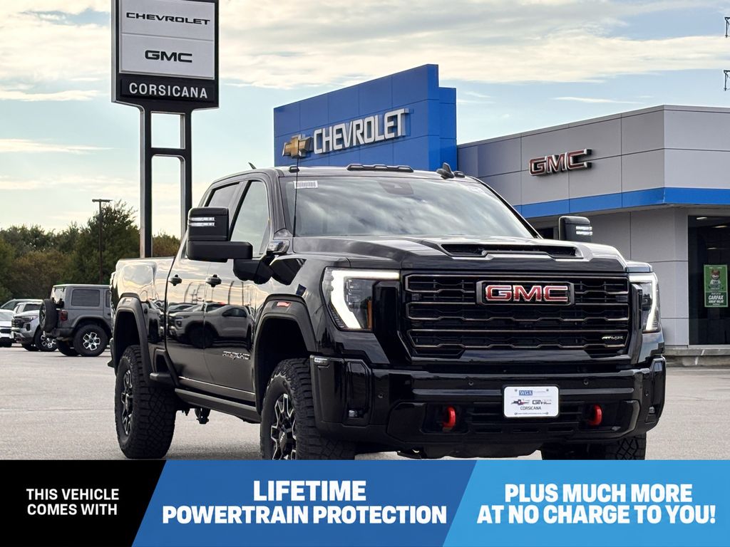 Onyx Black 2026 GMC Sierra 2500HD Pickup Truck Four-Wheel Drive Automatic