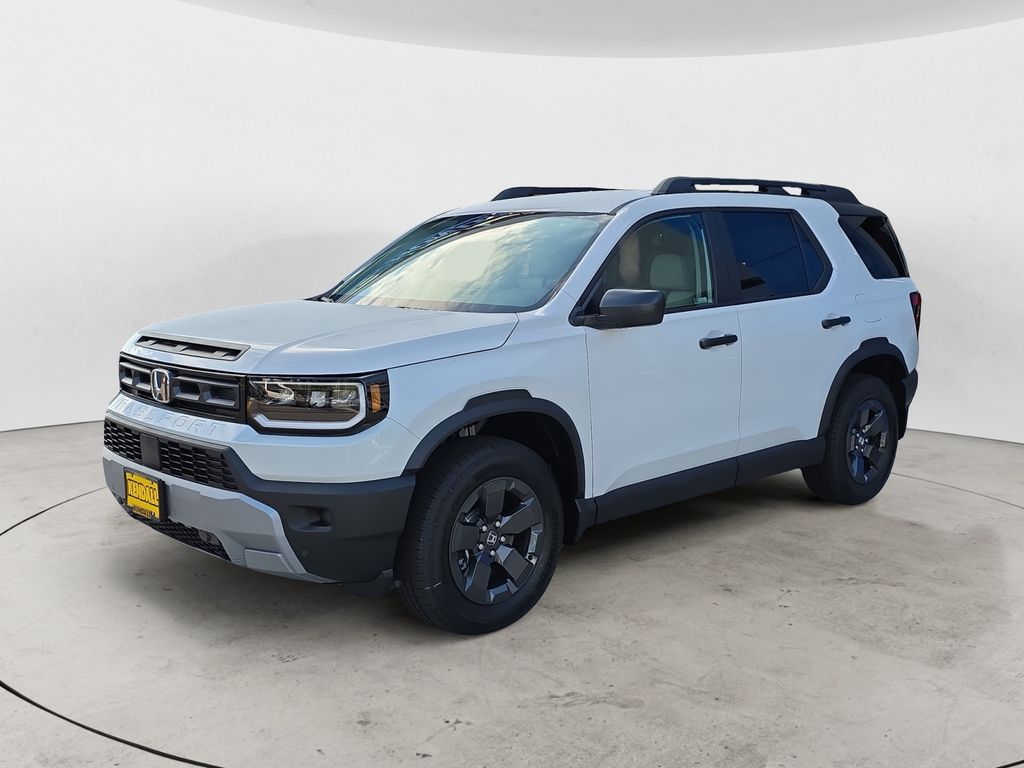 Platinum White 2026 Honda Passport SUV / Crossover All-Wheel Drive Automatic