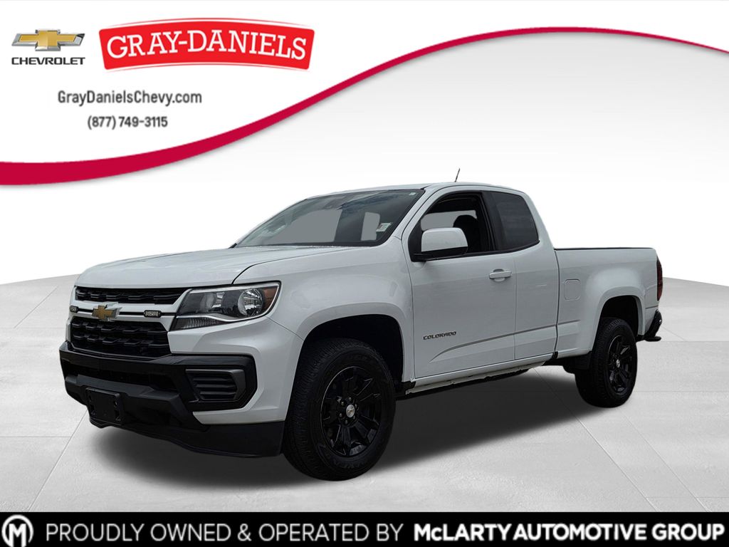 Summit White 2022 Chevrolet Colorado LT Extended Cab RWD Pickup Truck 4X2 6-Speed Automatic