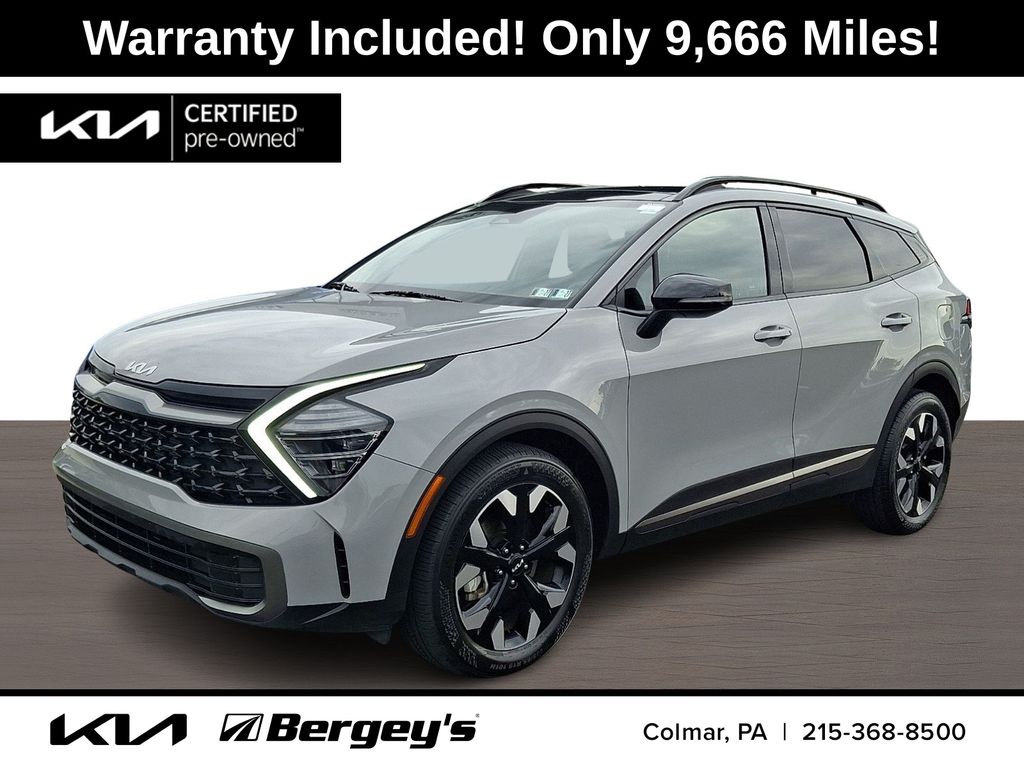 Wolf Gray 2024 Kia Sportage SUV / Crossover All-Wheel Drive 8-Speed Automatic