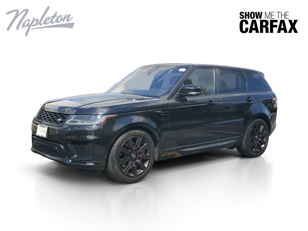 Black 2020 Land Rover Range Rover Sport SUV / Crossover All-Wheel Drive 8-Speed Automatic