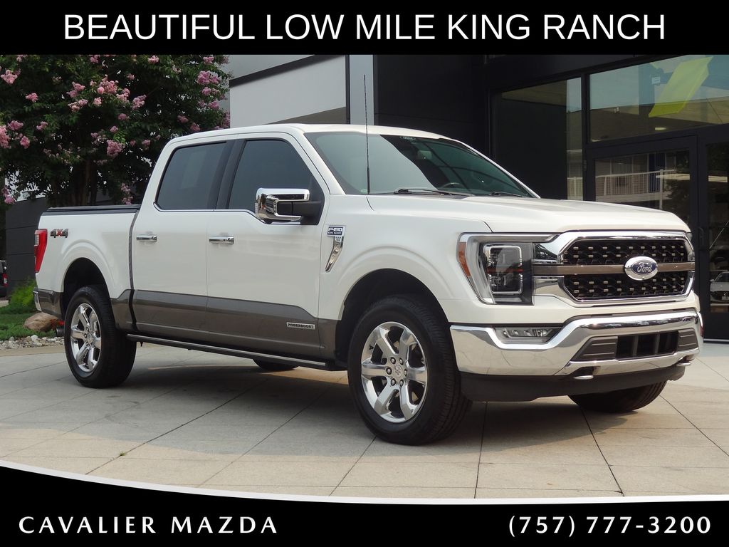 Brown 2021 Ford F-150 Pickup Truck Four-Wheel Drive Automatic