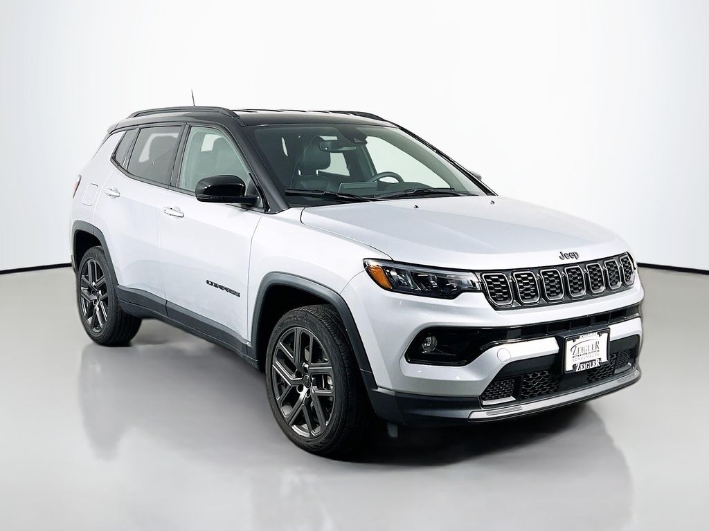 Silver Zynith Metallic Clearcoat 2026 Jeep Compass SUV / Crossover Four-Wheel Drive 8-Speed Automatic