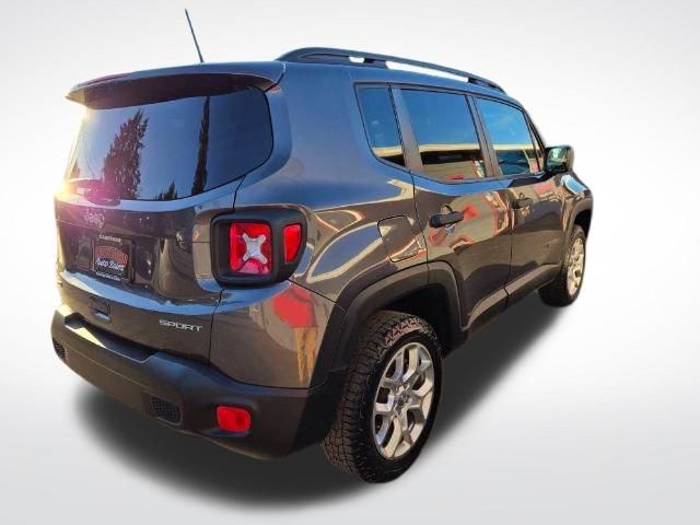 2018 Granite Crystal Metallic Clearcoat Jeep Renegade Sport 4X4 SUV