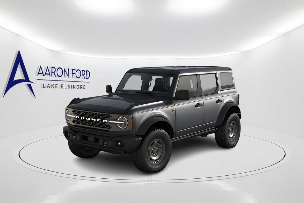 Carbonized Gray Metallic 2025 Ford Bronco SUV / Crossover Four-Wheel Drive Automatic