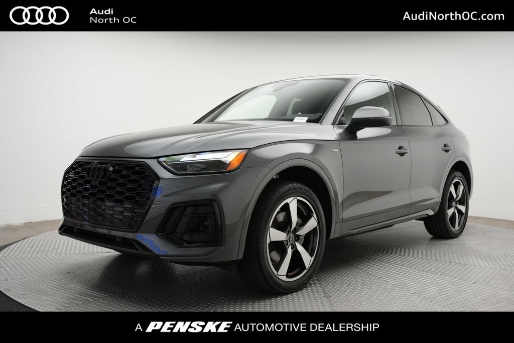 Daytona Gray Pearl Effect 2023 Audi Q5 Sportback Sedan All-Wheel Drive 7-Speed Automatic