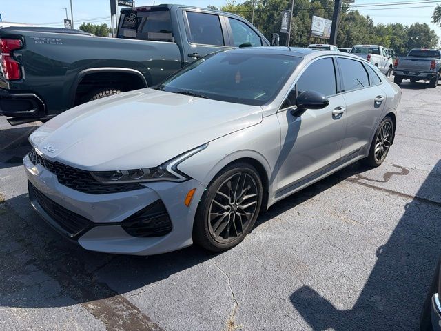 Wolf Gray 2023 Kia K5 Sedan Front-Wheel Drive 8-Speed Dual Clutch