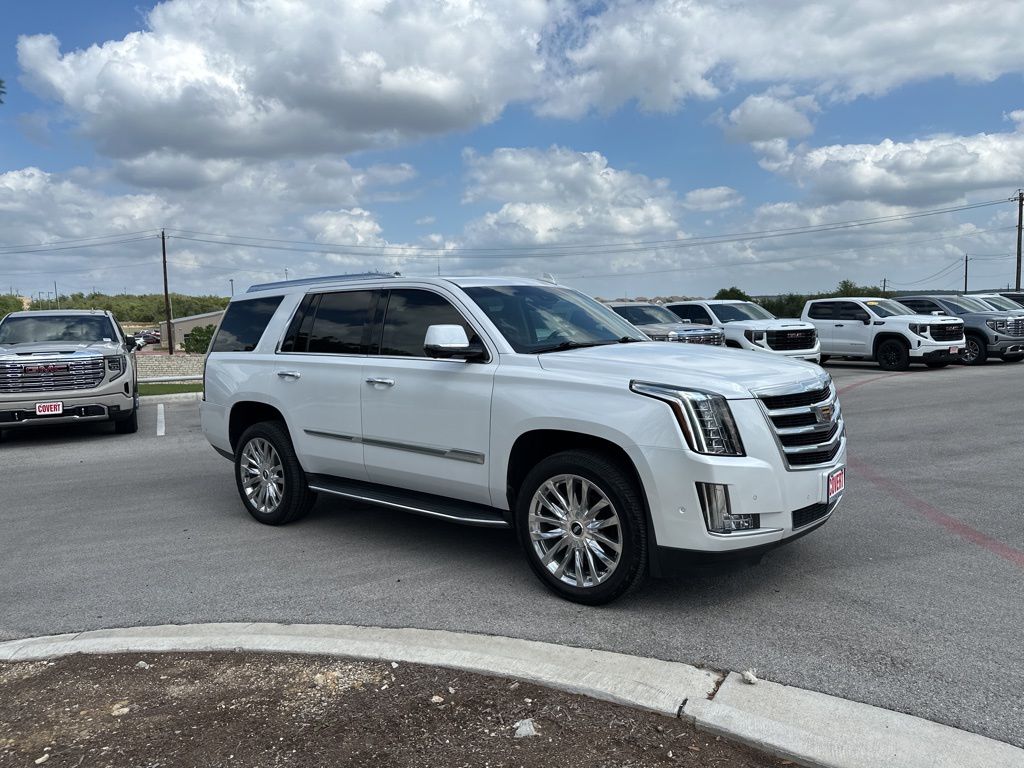 Crystal White 2017 Cadillac Escalade Luxury RWD SUV / Crossover Rear-Wheel Drive 8-Speed Automatic
