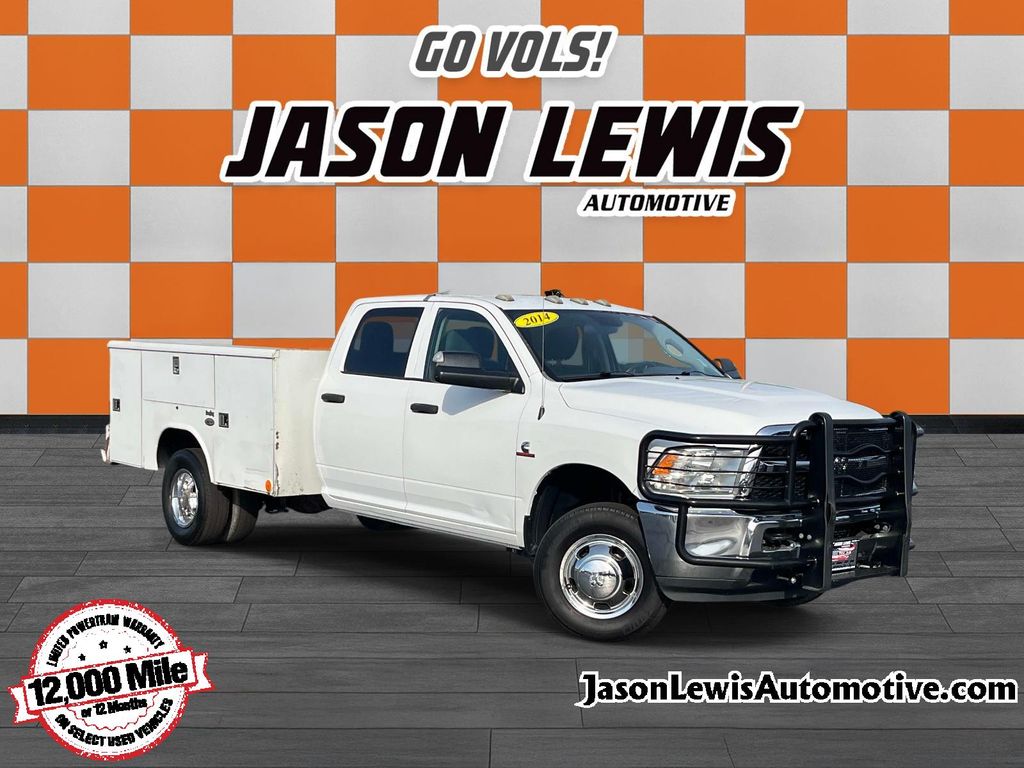 Bright White Clearcoat 2014 RAM 3500 Chassis Pickup Truck 4X2 6-Speed Automatic