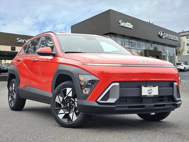 Orange Pearl 2025 Hyundai Kona SEL Convenience AWD SUV / Crossover All-Wheel Drive Continuously Variable Transmission