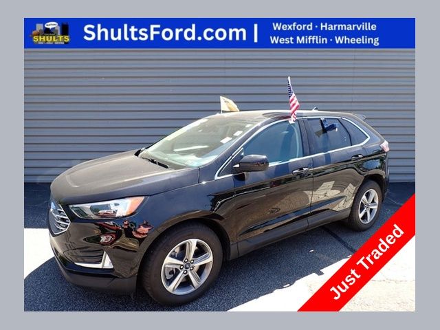 Black Metallic 2022 Ford Edge SUV / Crossover All-Wheel Drive 8-Speed Automatic