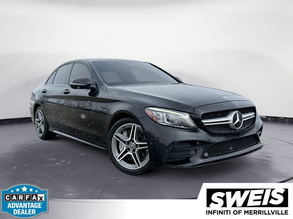 Black 2020 Mercedes-Benz C-Class AMG C 43 Sedan 4MATIC Sedan All-Wheel Drive 9-Speed Automatic