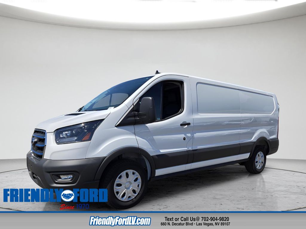 Oxford White 2025 Ford E-Transit Van Rear-Wheel Drive Automatic