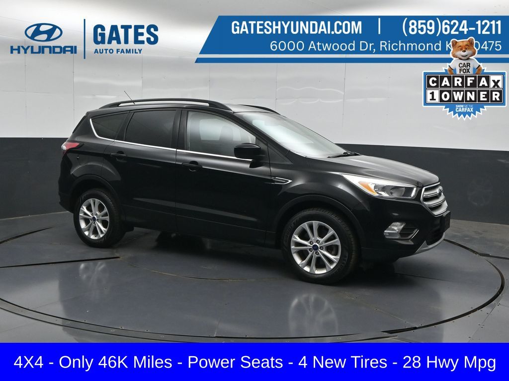 Shadow Black 2018 Ford Escape SUV / Crossover All-Wheel Drive 6-Speed Automatic
