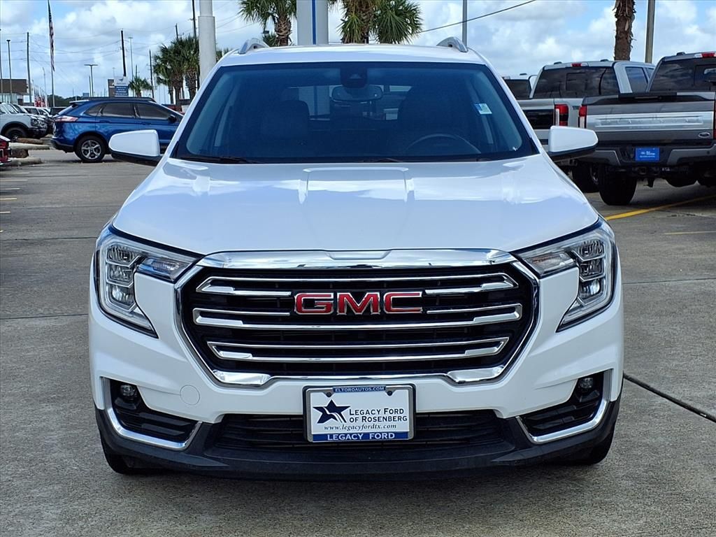 2024 GMC Terrain SLT White at Texan Dodge Chrysler Jeep Ram