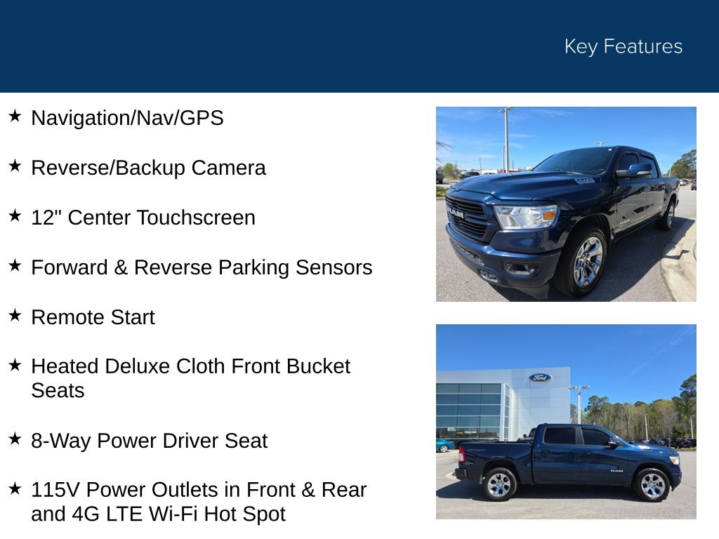 2020 Ram 1500 Big Horn Crew Cab 4x2 5'7" Box