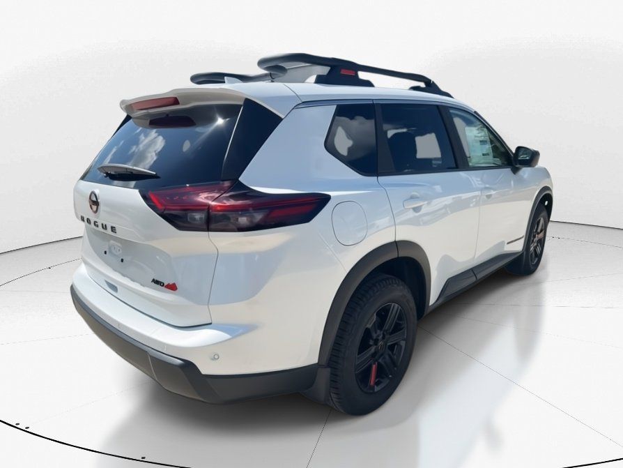 2025 Everest White Pearl Nissan Rogue Rock Creek AWD SUV