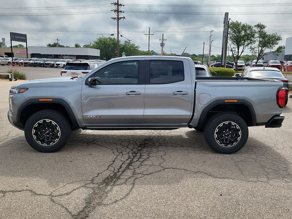 2026 GMC Canyon AT4 Silver at Brown Buick GMC