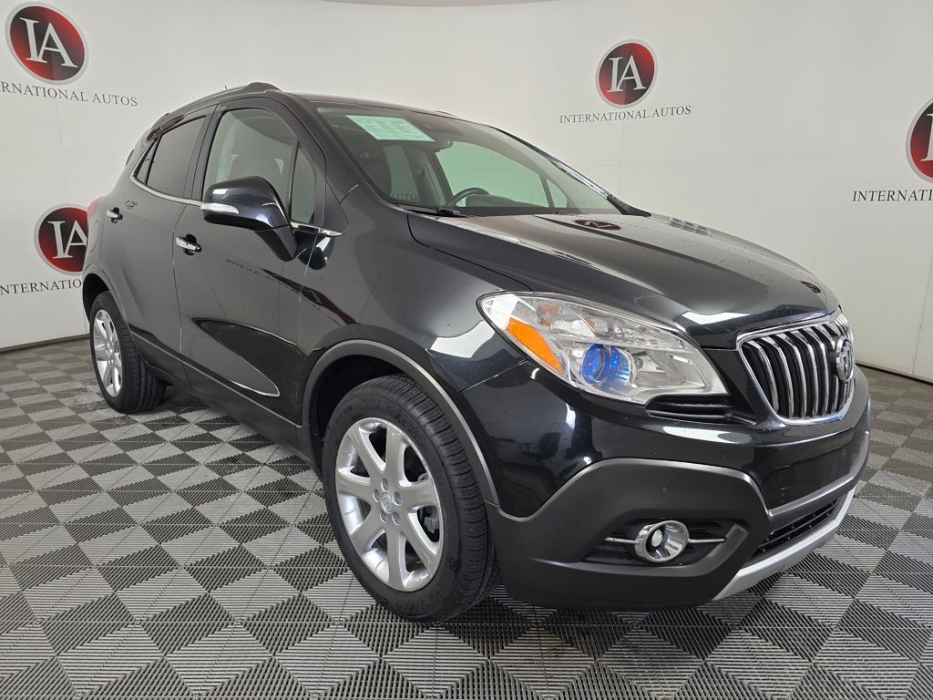 Carbon Black Metallic 2015 Buick Encore Premium AWD SUV / Crossover All-Wheel Drive 6-Speed Automatic Overdrive