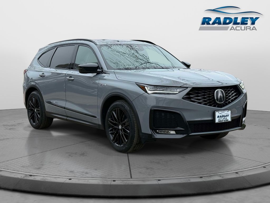Liquid Carbon Metallic 2025 Acura MDX SUV / Crossover All-Wheel Drive Automatic