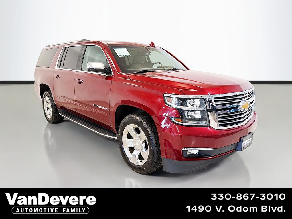 Siren Red Tintcoat 2018 Chevrolet Suburban SUV / Crossover Four-Wheel Drive 6-Speed Automatic Overdrive