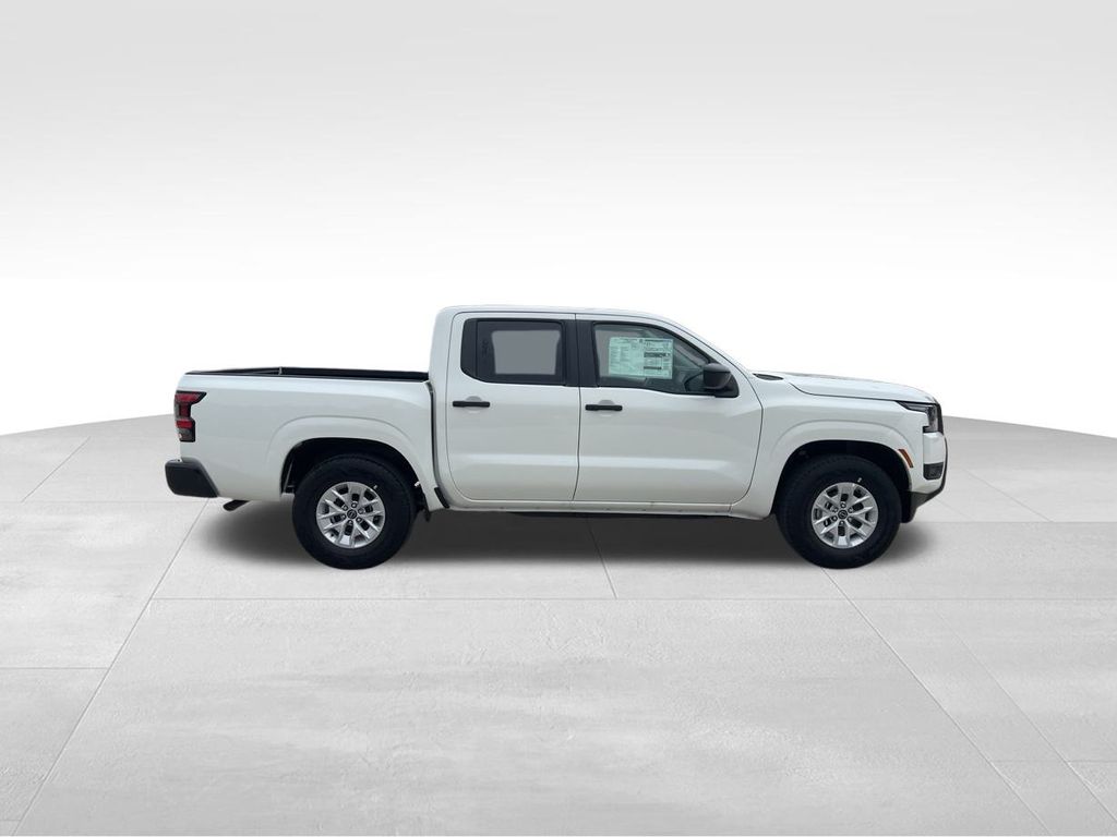 2025 Glacier White Nissan Frontier S RWD Truck