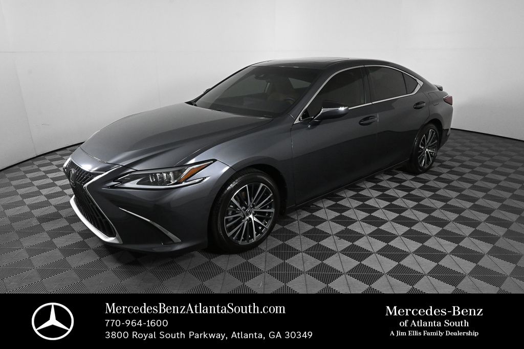 White 2025 Lexus ES Hybrid Sedan Front-Wheel Drive Continuously Variable Transmission