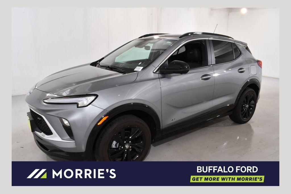 Moonstone Gray Metallic 2025 Buick Encore GX SUV / Crossover All-Wheel Drive 9-Speed Automatic