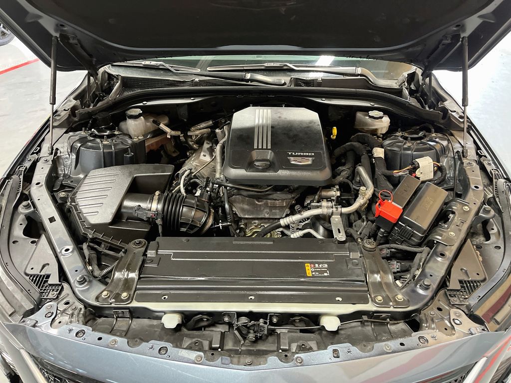 Used 2025 Deep Space Metallic Cadillac Sport image 32