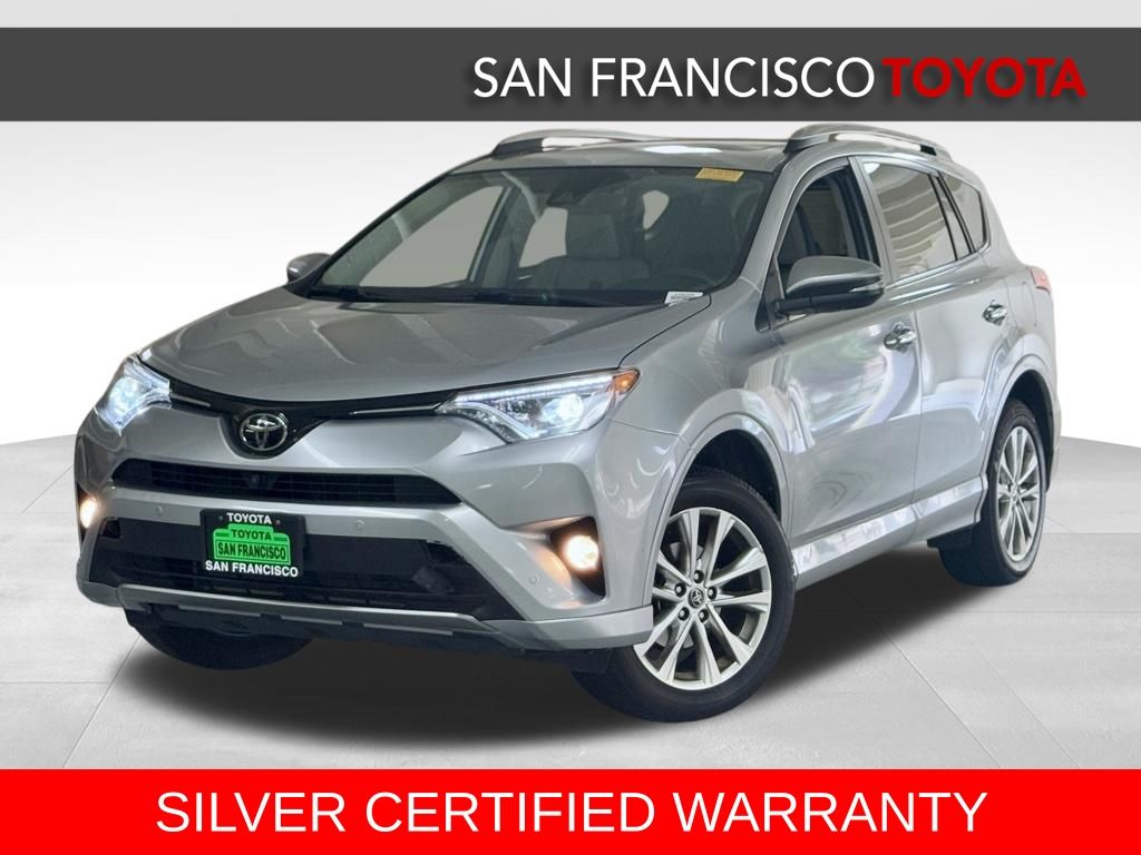 Silver Sky 2017 Toyota RAV4 Platinum AWD SUV / Crossover All-Wheel Drive 6-Speed Automatic