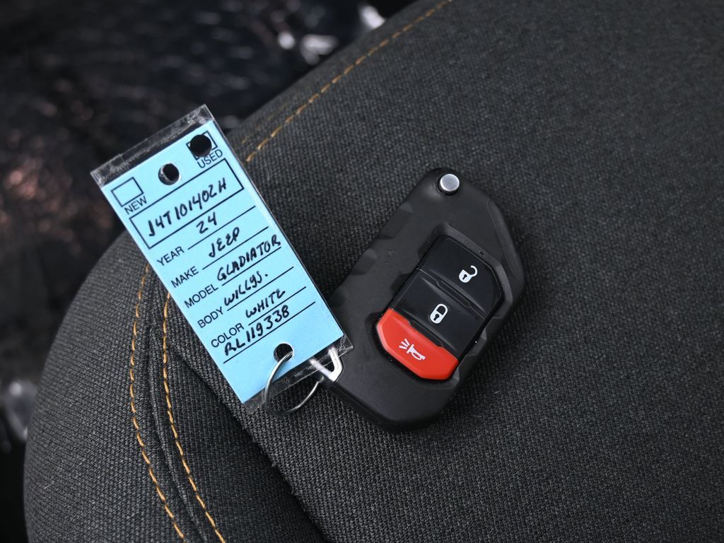 Used 2024 Bright White Clearcoat Jeep Willys image 16