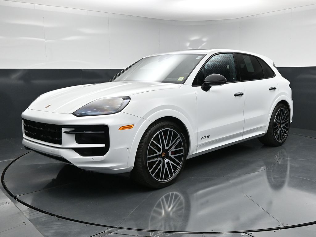 Carrara White Metallic 2025 Porsche Cayenne GTS AWD SUV / Crossover All-Wheel Drive 8-Speed Automatic