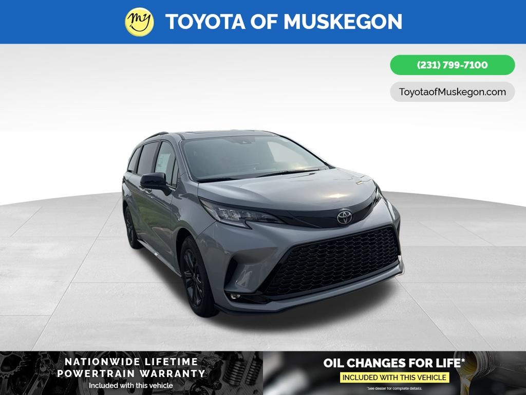Cement 2026 Toyota Sienna Minivan All-Wheel Drive Continuously Variable Transmission