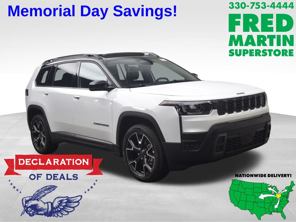 new 2026 Jeep Cherokee car, priced at $40,245