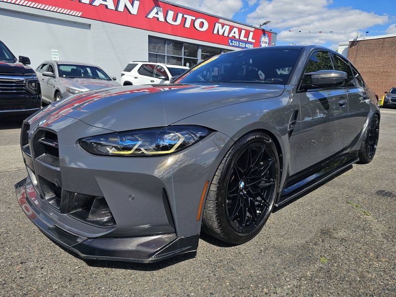 Dravit Gray Metallic 2024 BMW M3 Sedan All-Wheel Drive 8-Speed Automatic