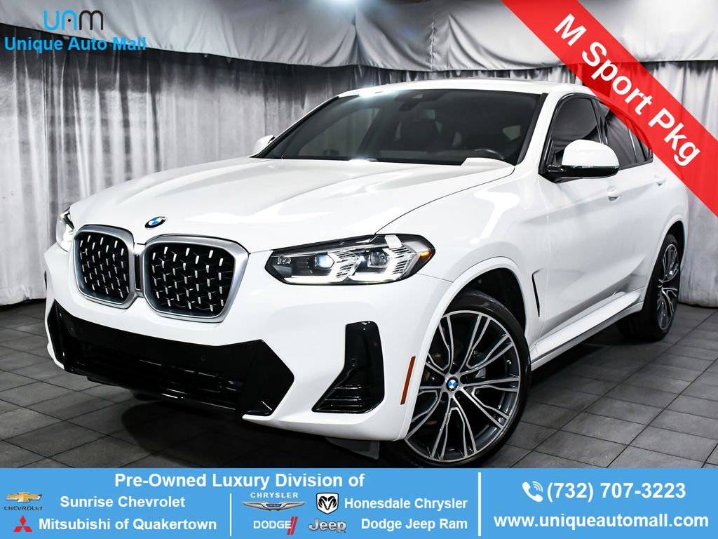 Alpine White 2023 BMW X4 SUV / Crossover All-Wheel Drive 8-Speed Automatic