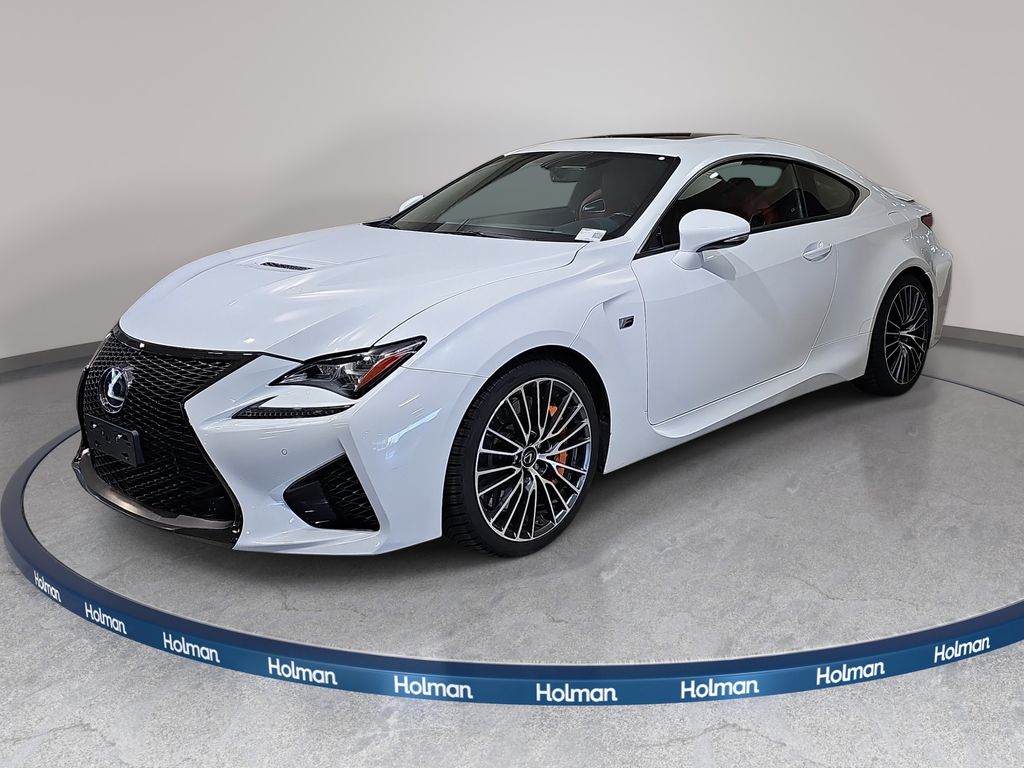 Ultra White 2017 Lexus RC F Coupe Rear-Wheel Drive 8-Speed Dual Clutch
