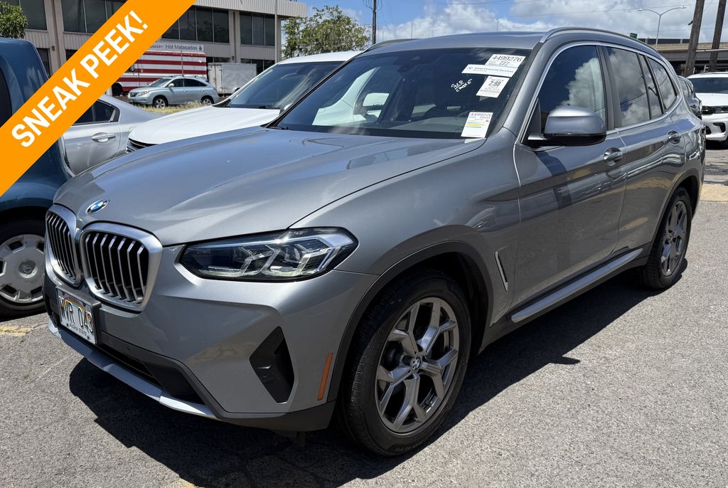 Skyscraper Gray Metallic 2023 BMW X3 SUV / Crossover Rear-Wheel Drive 8-Speed Automatic