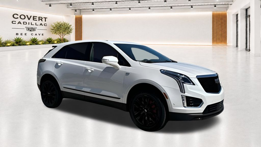 Crystal White 2026 Cadillac XT5 SUV / Crossover Four-Wheel Drive 9-Speed Automatic