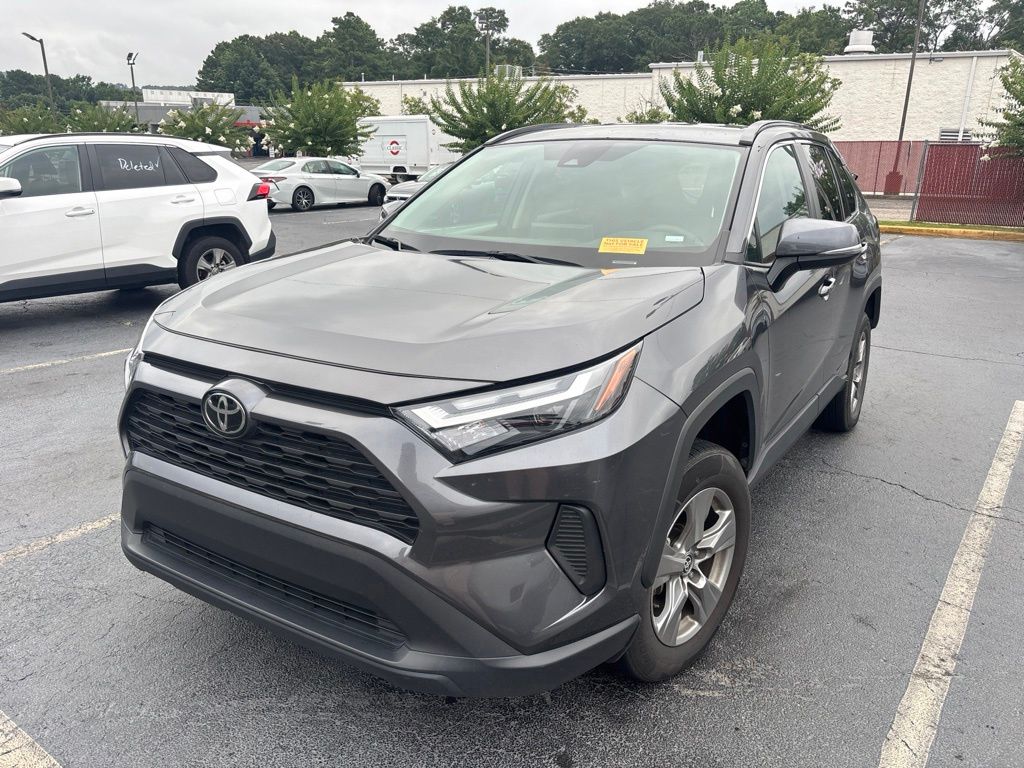 Magnetic Gray Metallic 2024 Toyota RAV4 SUV / Crossover All-Wheel Drive 8-Speed Automatic