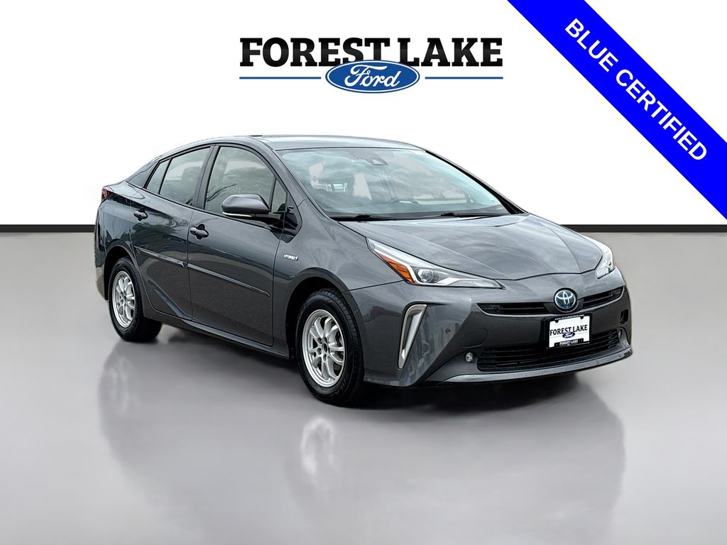 Magnetic Gray Metallic 2020 Toyota Prius Hatchback All-Wheel Drive Continuously Variable Transmission