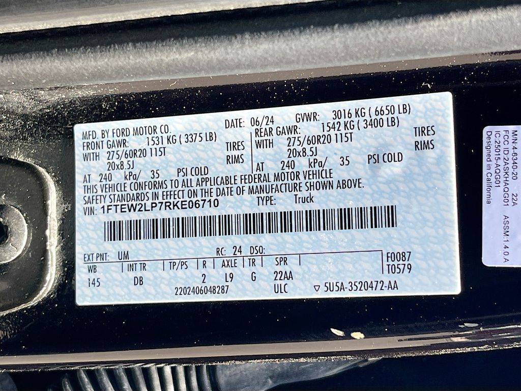 Used 2024 Black Ford STX image 30