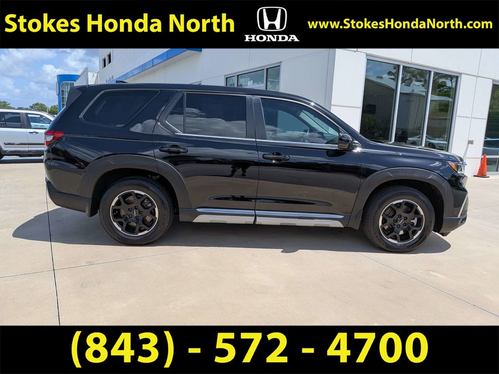2025 Honda Pilot EX-L Black at Stokes Honda North