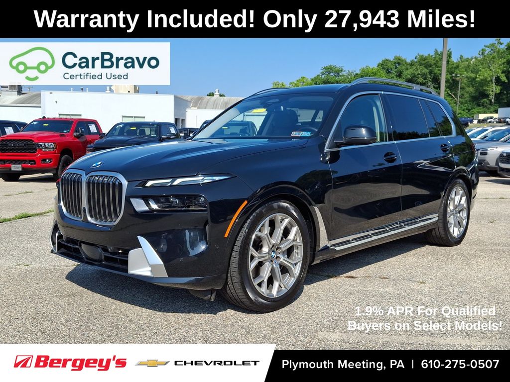 Black Sapphire Metallic 2026 BMW X7 SUV / Crossover All-Wheel Drive 8-Speed Automatic